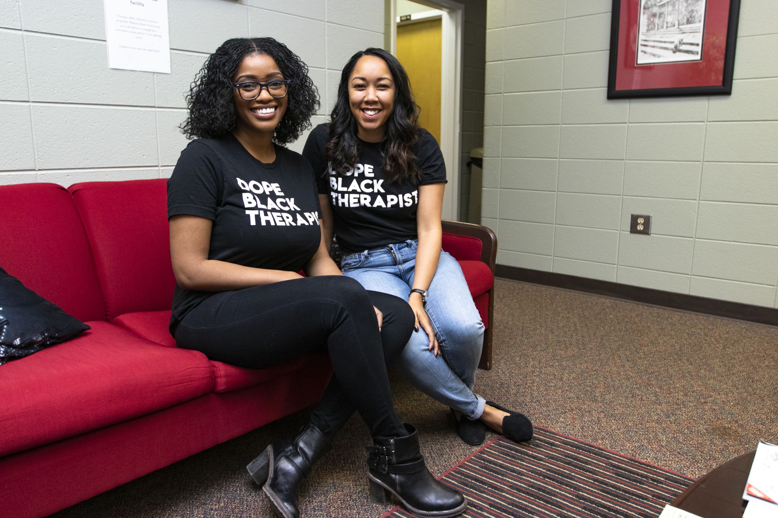 Shawntell Pace and Tanisha Pelham provide weekly support for black women on UGA’s campus through The Healing Circle, a group Pace founded last year