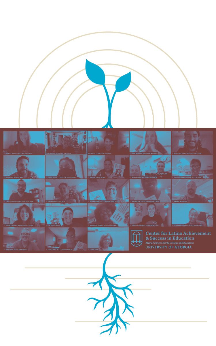 Screenshot of virtual professional learning workshop led by Paula Mellom.