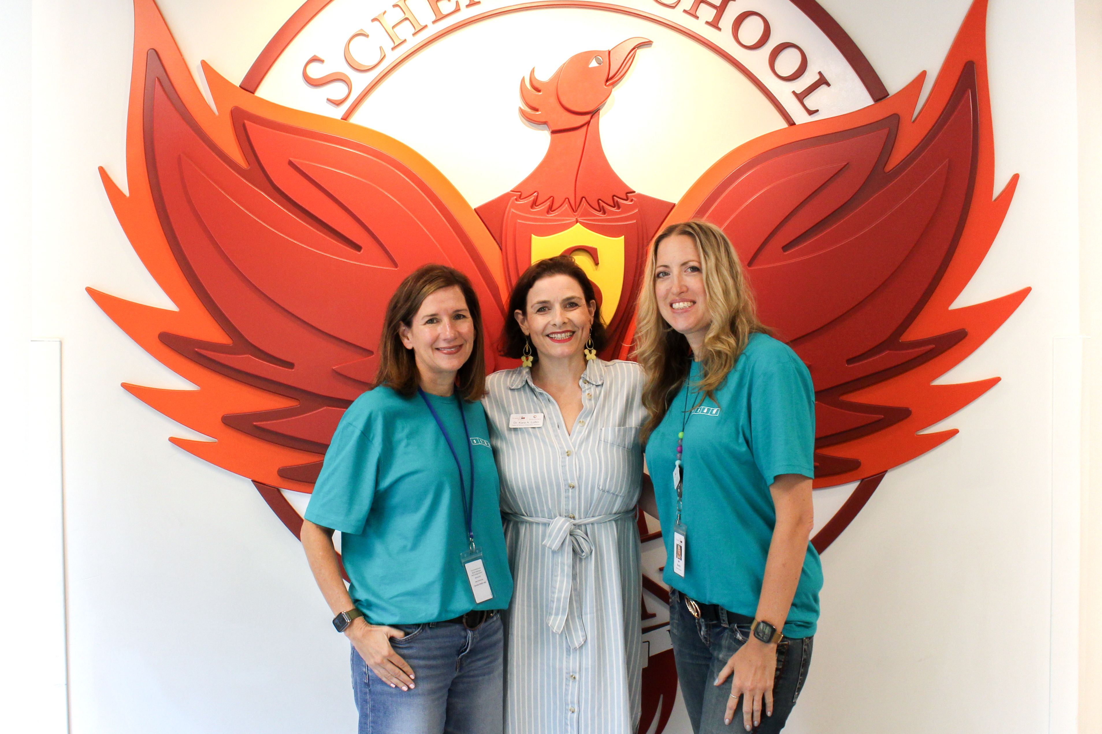 Photo of Kristen Sayeski at the Schenck School in Atlanta.